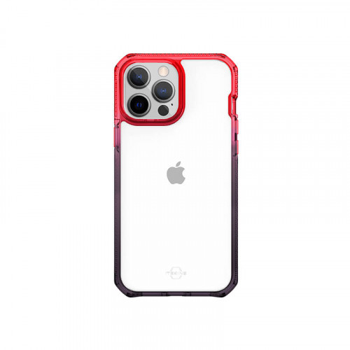 ITSKINS Supreme Prism Case for iPhone 13 Pro - Coral and Black
